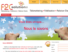 Tablet Screenshot of f2csolutions.fr